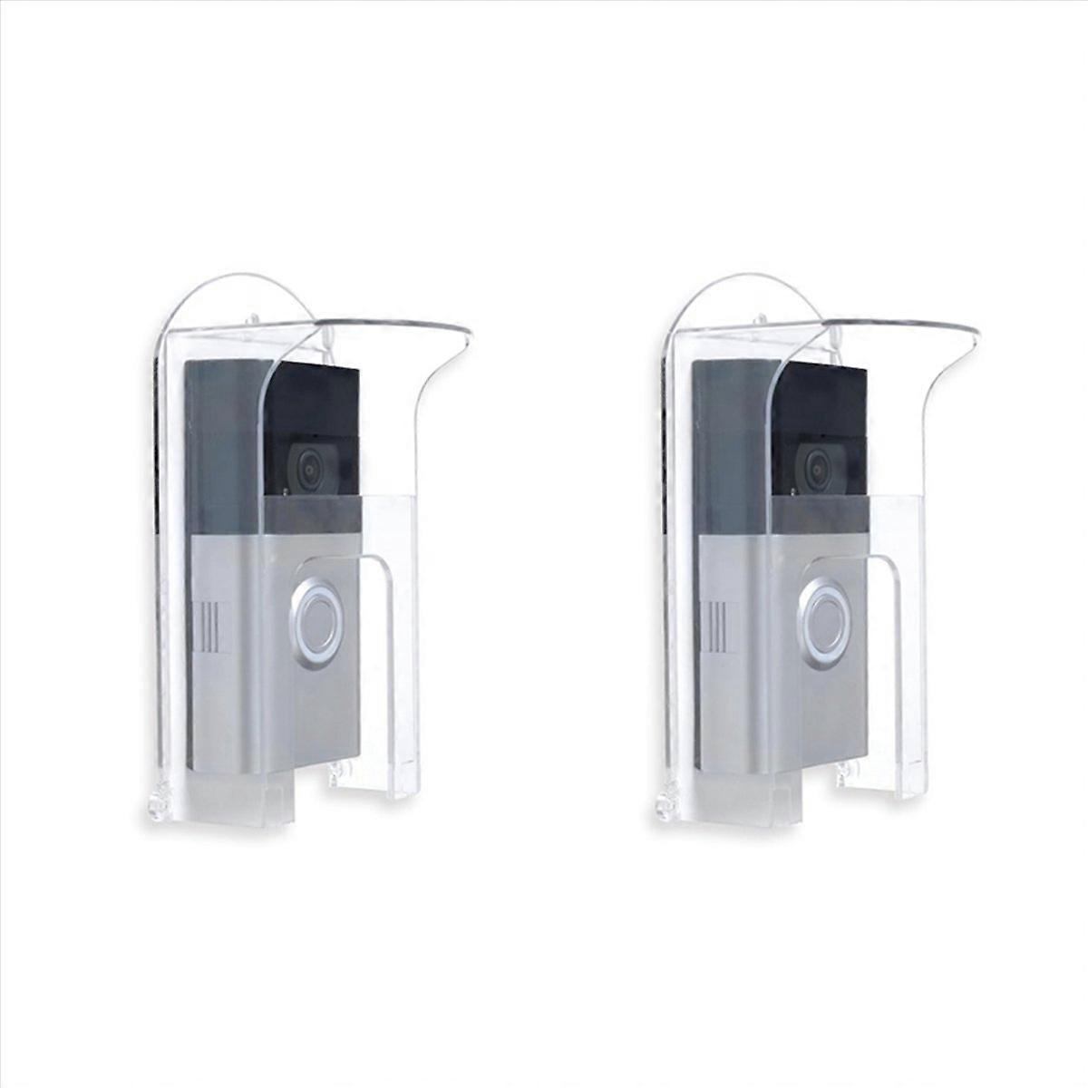 Transparent Plastic Doorbell Rain Cover Suitable for Ring Models