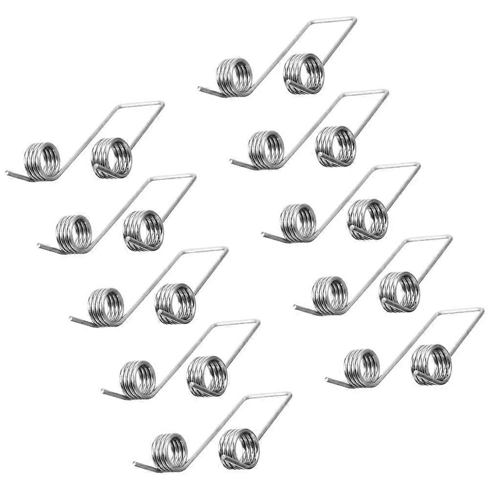 10 stk oppbevaringsbøtte torsjonsfjærer søppelbøtte torsjonsfjærer wire torsjonsfjærer erstatning torsjonsfjærer for søppelbøtte