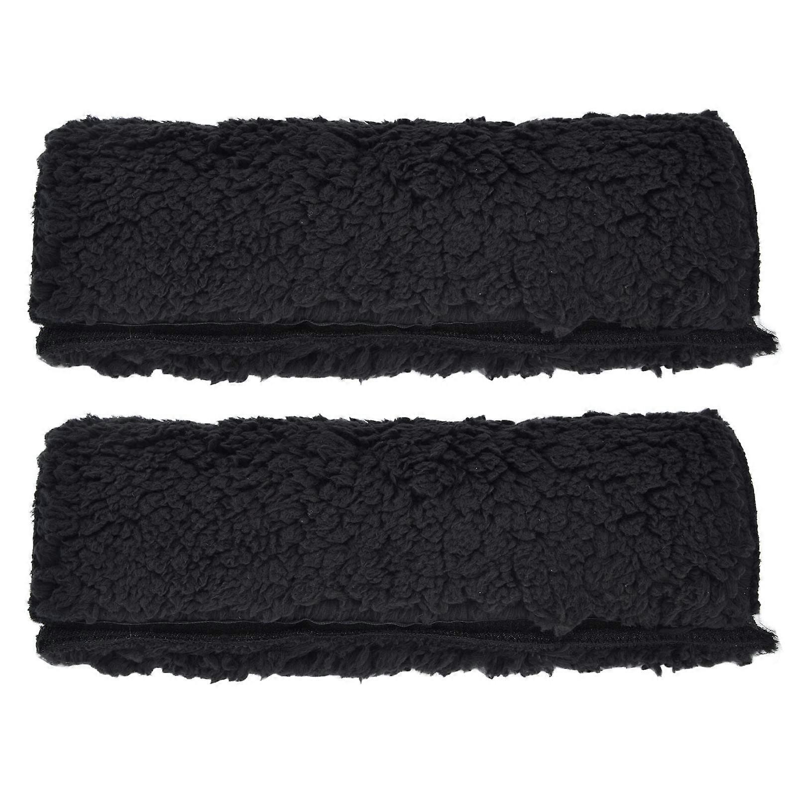 Wheelchair Armrest Pads with Memory Foam Support and Hypoallergenic Sheepskin for Pressure Relief