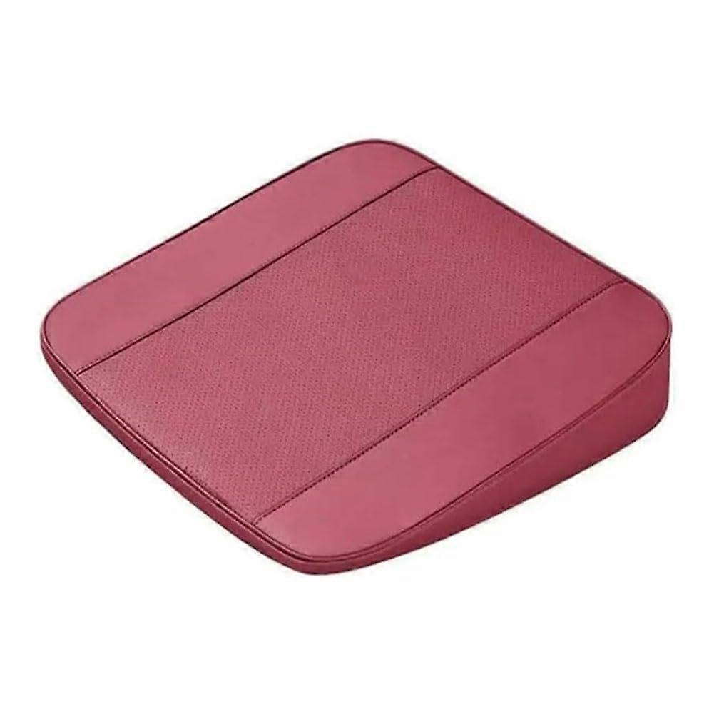 Car Seat Cushion for DS7 Crossback 20182023, PU Leather Heightening Pad with Breathable NonSlip Base and Ergonomic Support