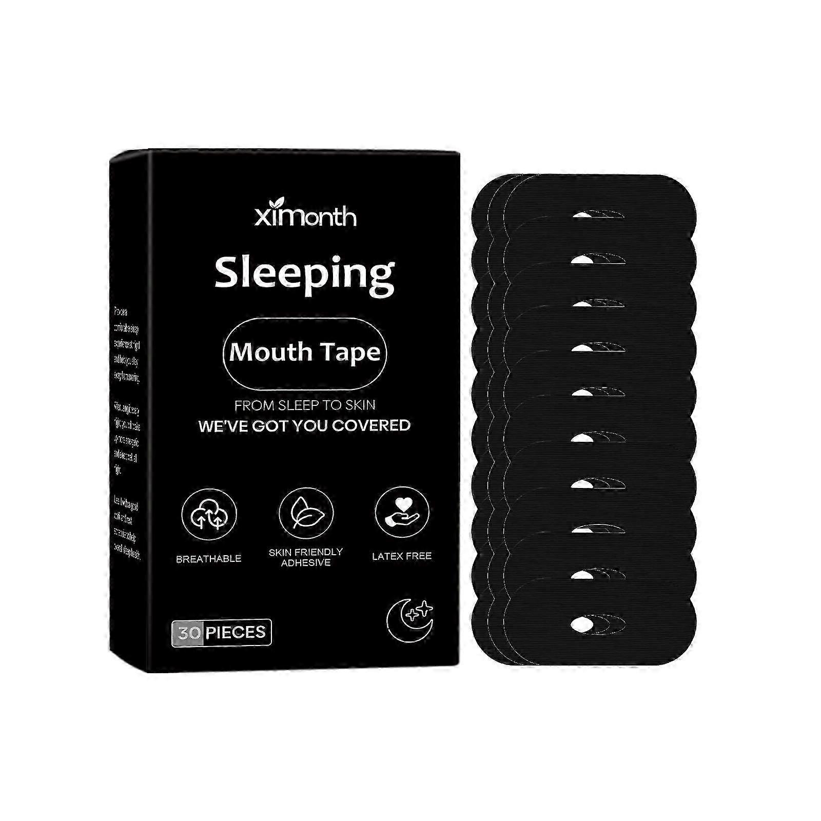 Deep Sleep & Snoring Relief Mask  Moisturizing Glycerin & Lavender Patch for Better Rest, Quieter Nights, and Enhanced Nasal Breathing