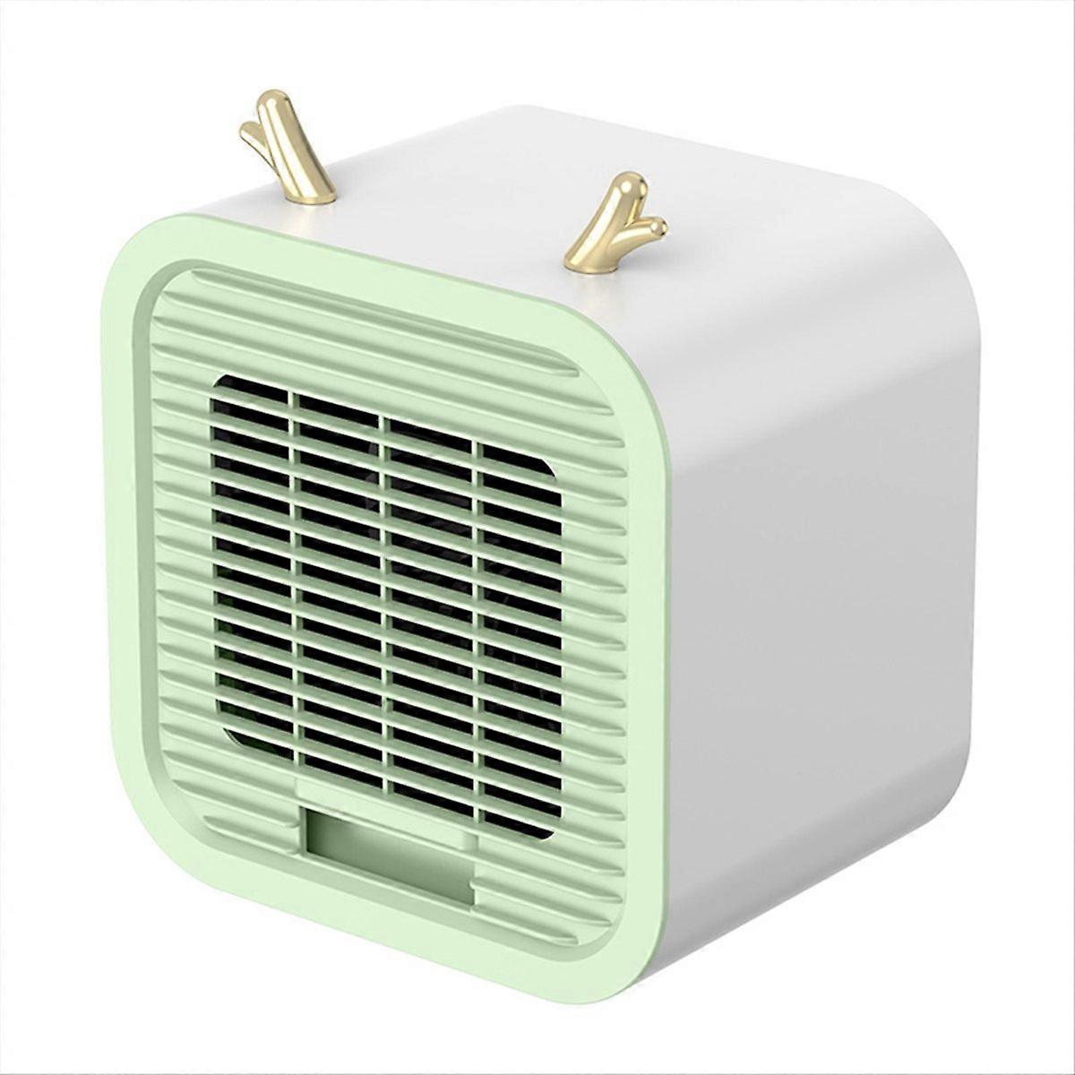 Portable Mini Air Conditioner, Air Cooler, Silent Operation, Green