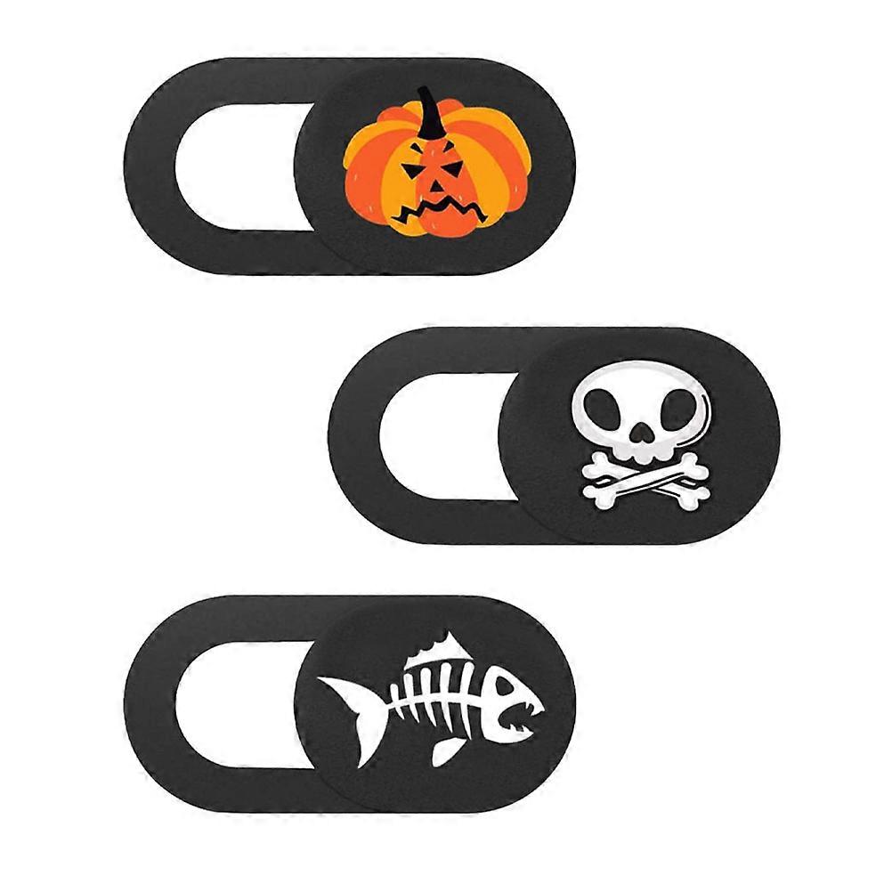 Camera Cover Privacy Protector for Laptop Webcam 24Pcs Halloween Theme