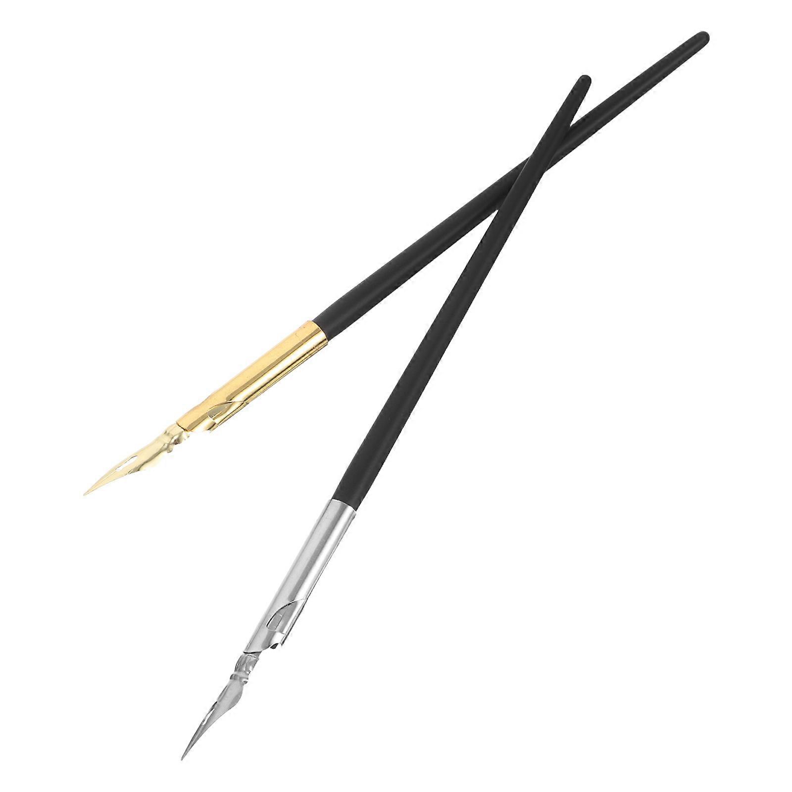 Calligraphy Manga Dip Pen Set for Drawing 2Pcs with Fine Tip for Art