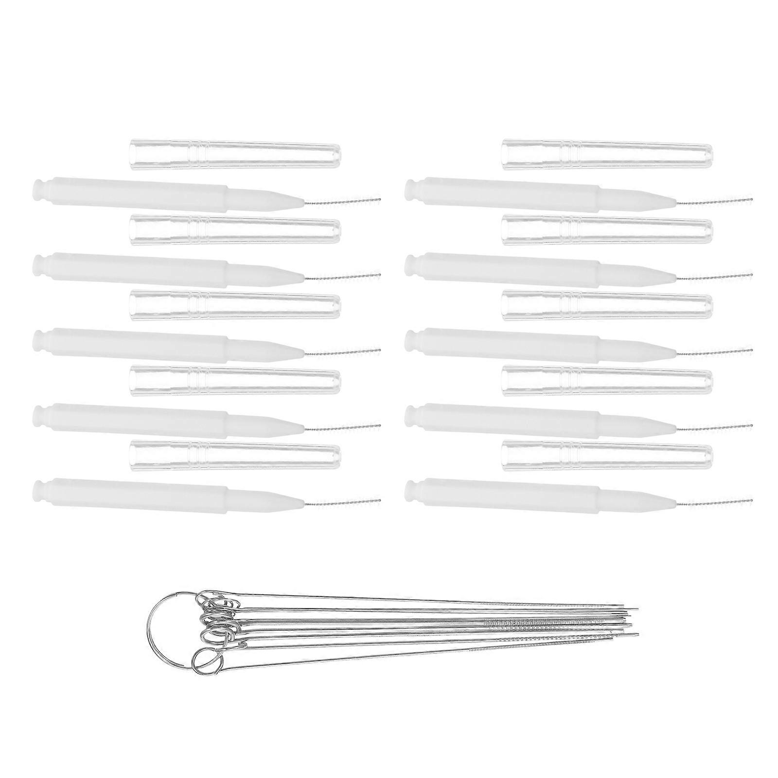 Showerhead Cleaner Brush Small Hole Tool for Home Use 60Pcs Pack