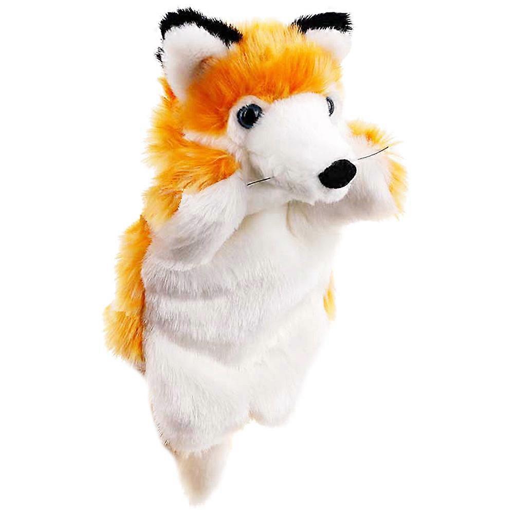 Fox Hand Puppet Plush Toy for Storytelling Interactive Play