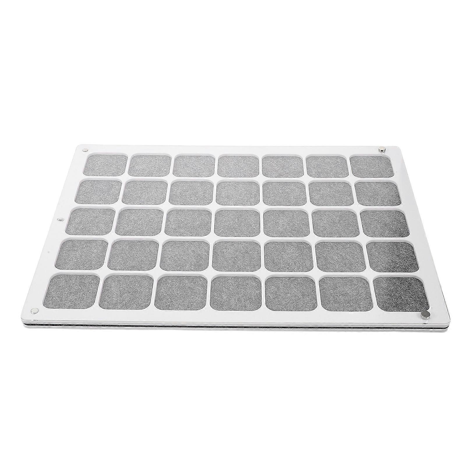 Clear Badge Display Case for Storage Enamel Pin Holder