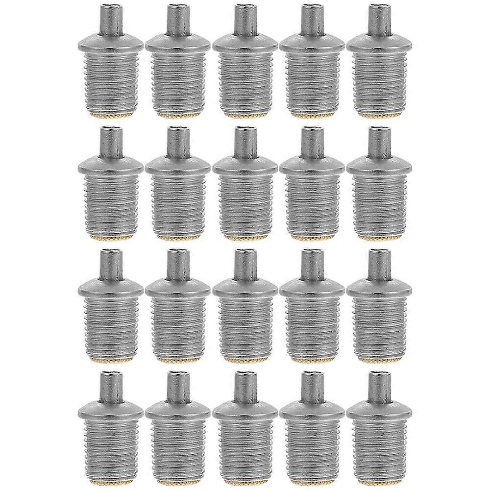 Wire Rope Wire Clamp Durable Clamp for Chandelier 20Pcs Silver