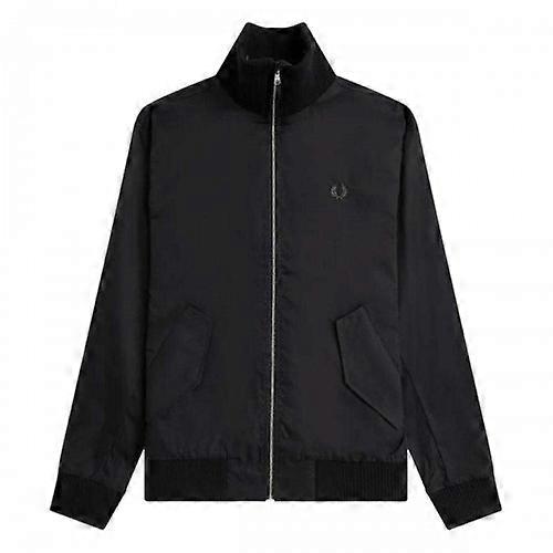 Fred Perry Mens Ribbed Tennis Bomber Jacket