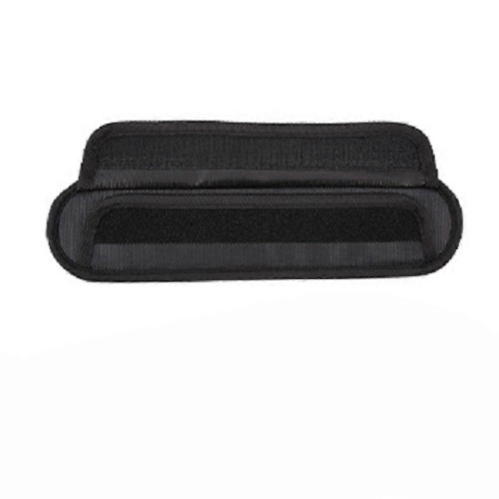 Coussinet de sangle de guitare universel souple, noir, ��paulette d��tachable, bande ��lastique, coussins de fixation de remplacement pour sac,