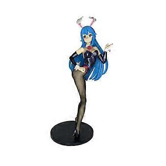 Aqua Bunny Girl Stehfigur im Maßstab 1:4, Anime-Figur.