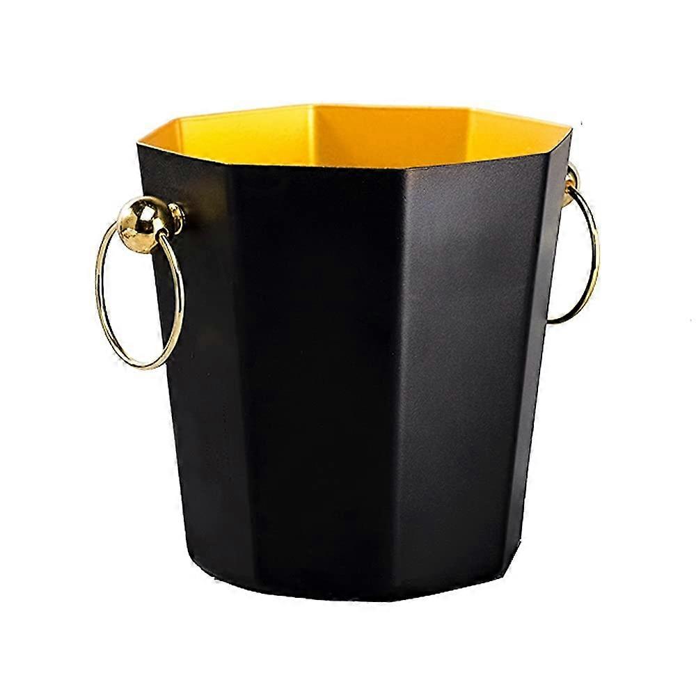 Stainless Steel Ice Bucket with Lid and Handle, RustResistant Wine Chiller for Parties and Bar