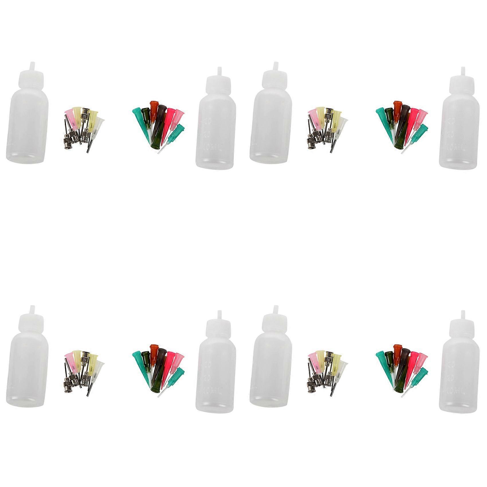 64pc Henna Kit Applicator Nozzles Bottles Paste Tattoo Body Art Drawing Tool