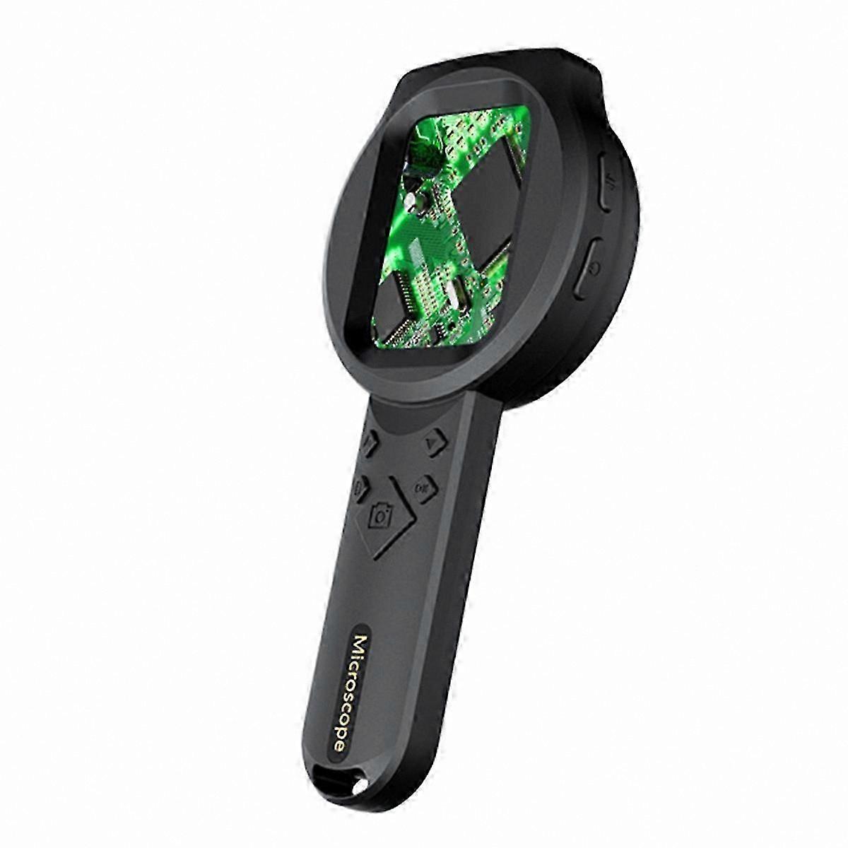 Portable Digital Microscope with 2.8" IPS Screen, 2MP Camera, and 15 LED Lights for Magnification