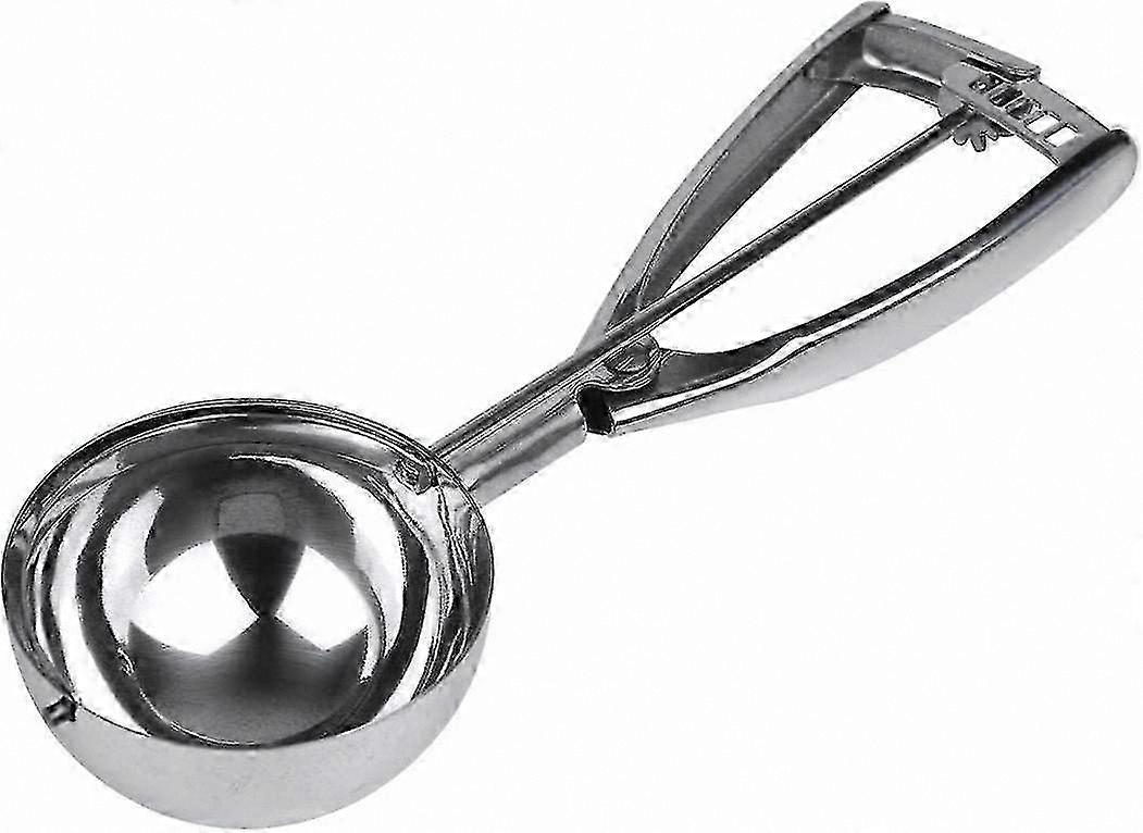 Colher de Sorvete de Aço Inoxidável (Prata) - 1 Peça
