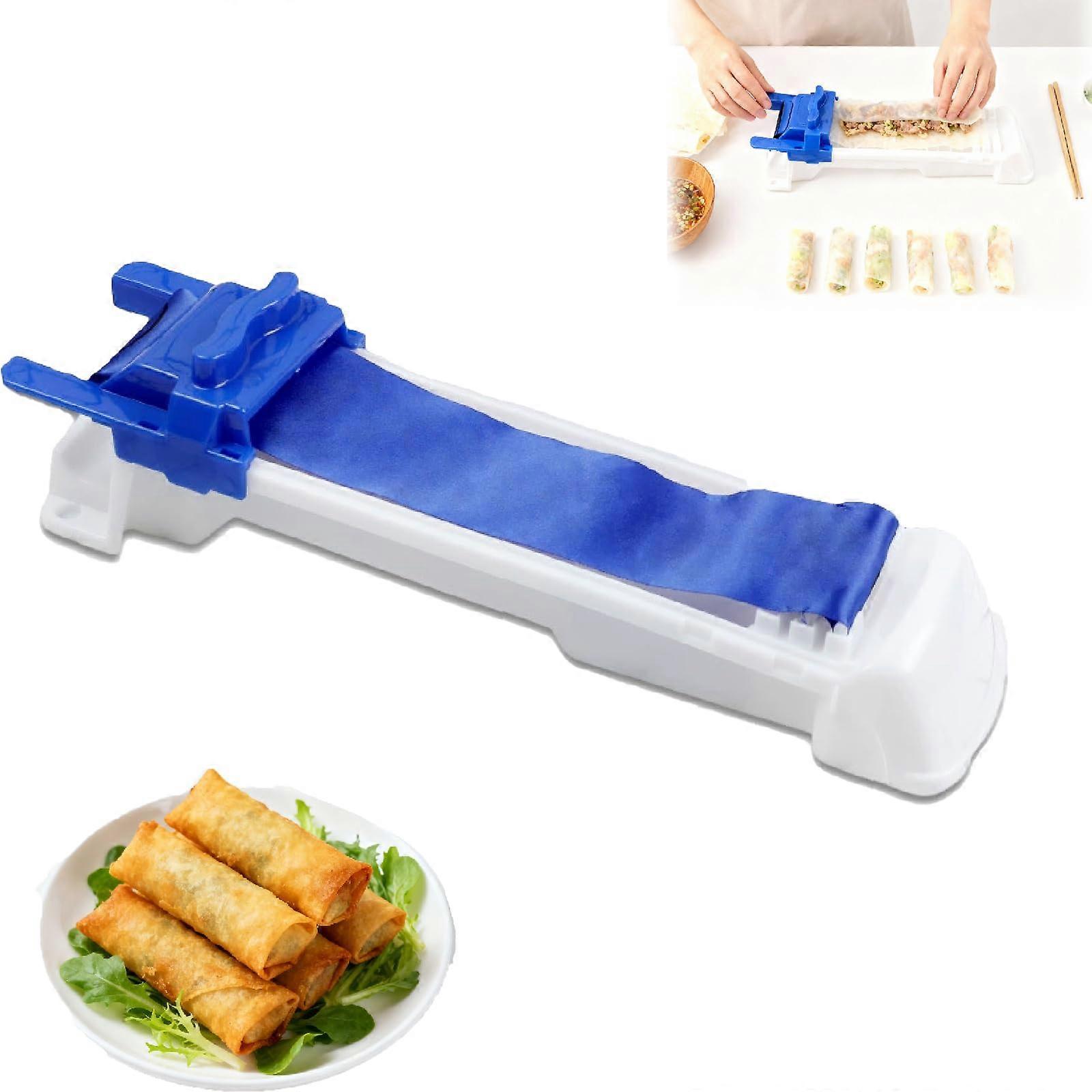 Spring Roll Maker Vegetable Meat Roller Manual Tool for Quick DIY Lumpia and Egg Roll Making