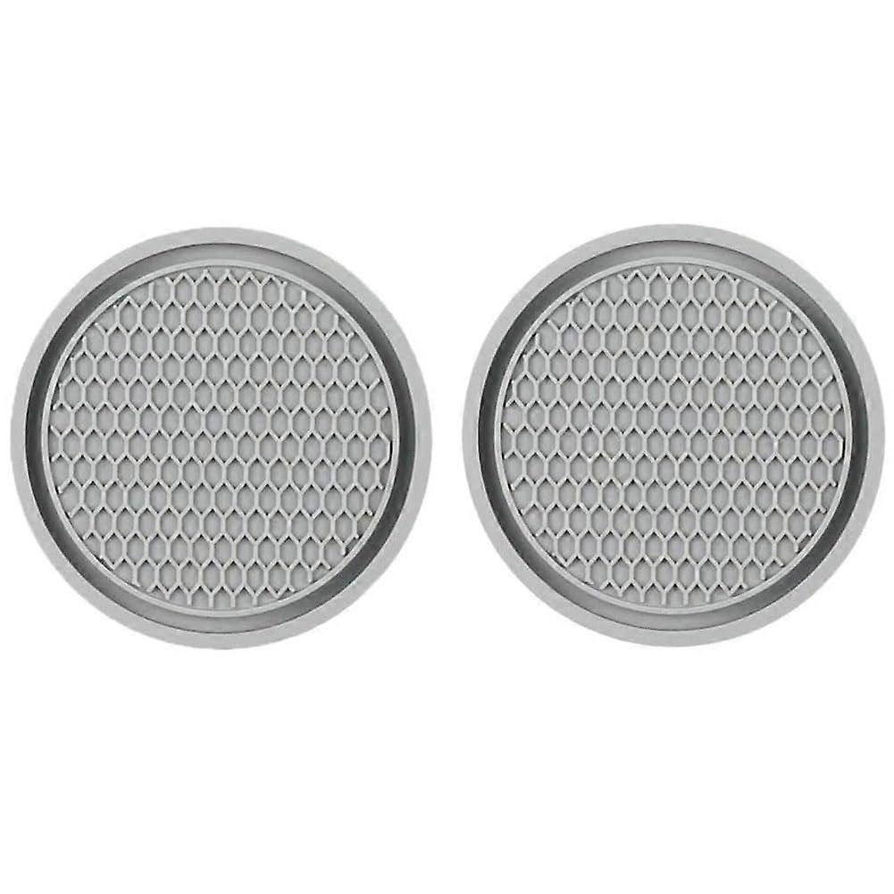 2PCS Cup Holder Coasters for Kia EV9 20232024 Rubber Mats Waterproof NonSlip ScratchResistant