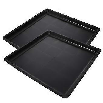 2 Pcs Adorable Car Bunny Training Pan and Pet Poop Tray for Hamster Cage and Playpen