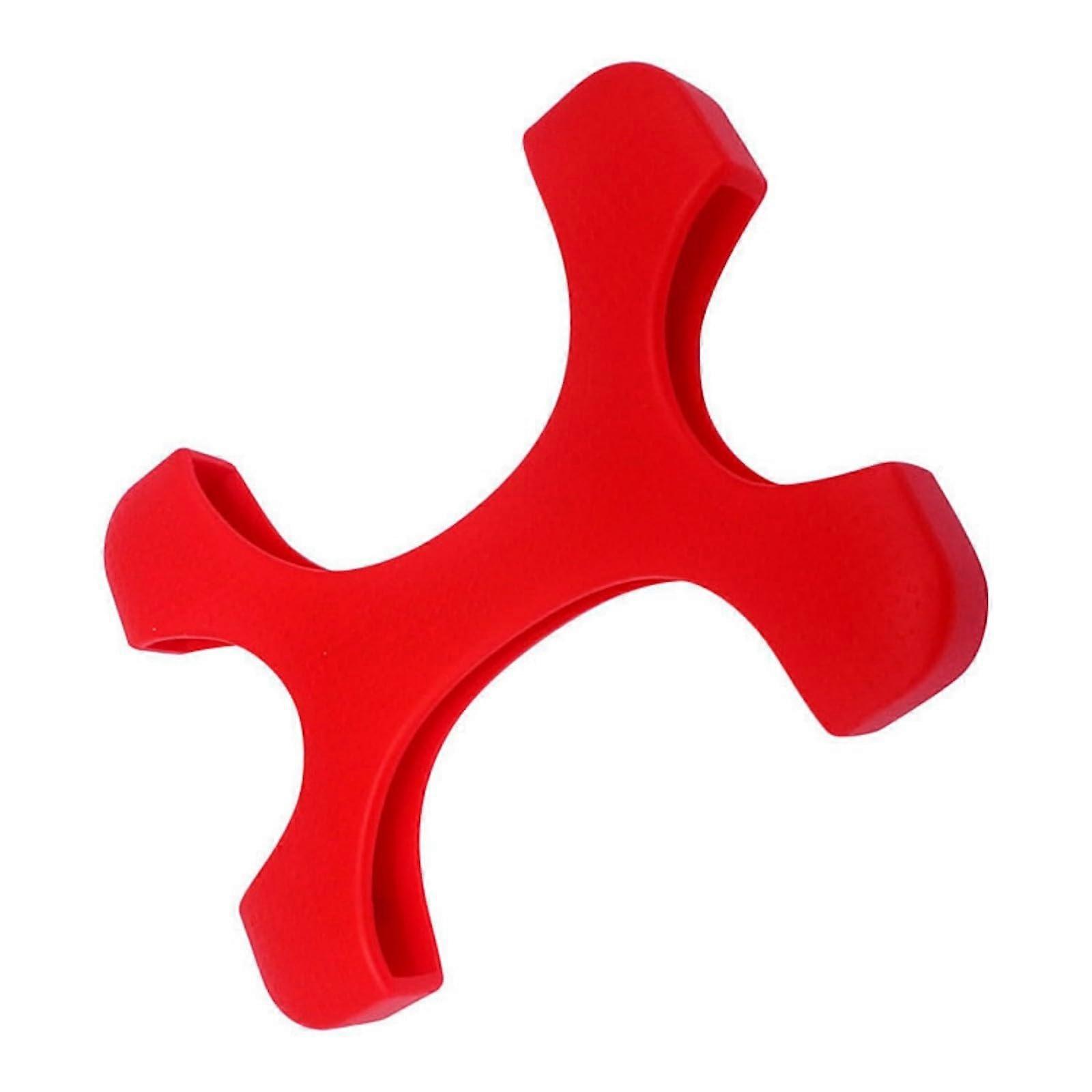 2.5 Inch External Hard Drive Case Silicone Shockproof AntiSlip Protector for HDD Enclosure Crimson