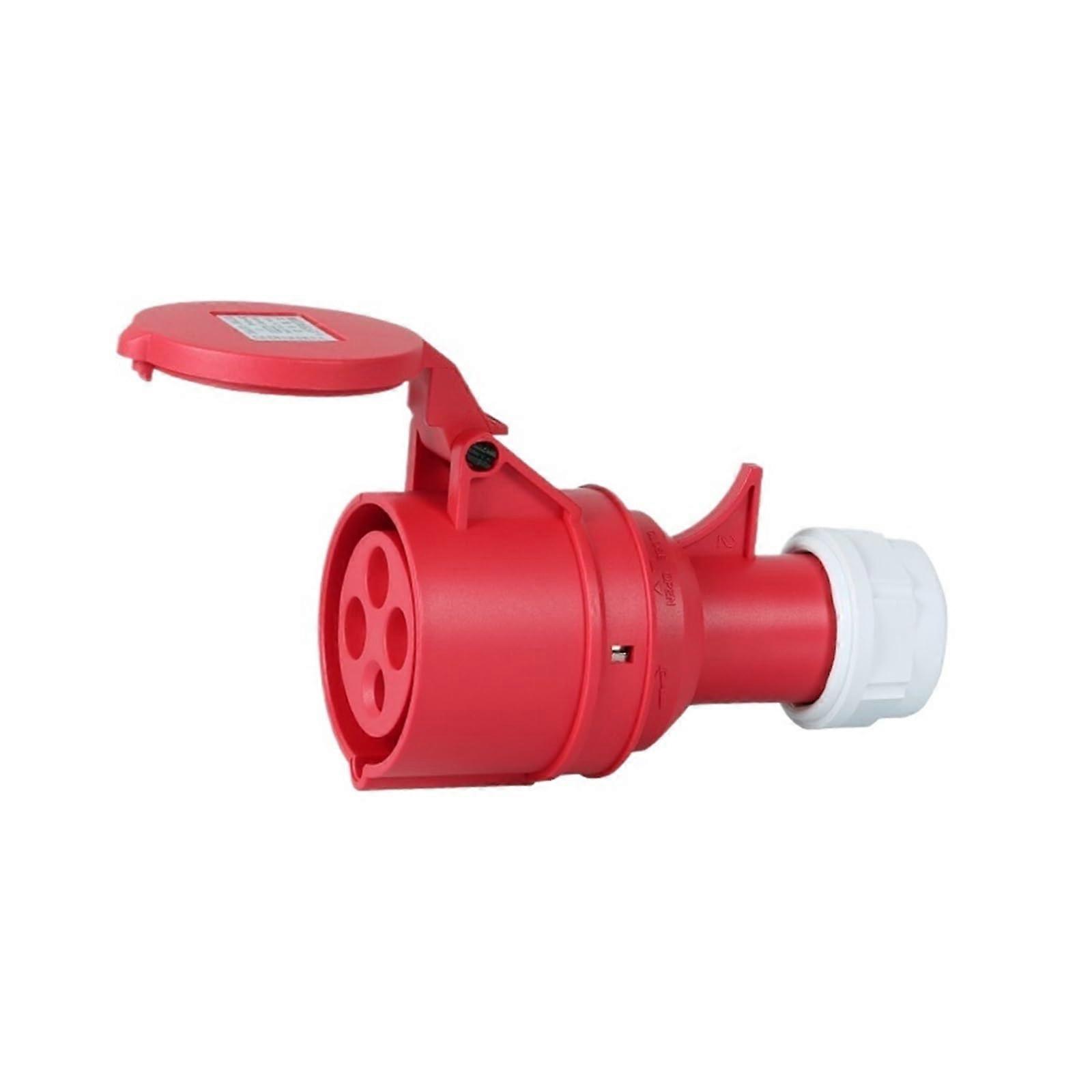 Industrial Electrical Connector 32A 3 Phase IP44 Waterproof Aviation Plug 4 Pin Explosion Proof