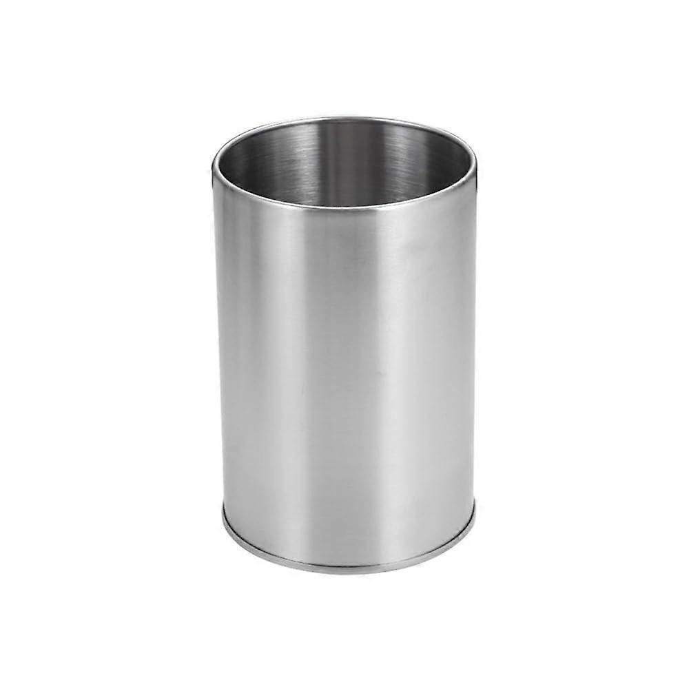 Stainless Steel Knife Holder Round Kitchen Utensil Organizer RustResistant SpaceSaving Design