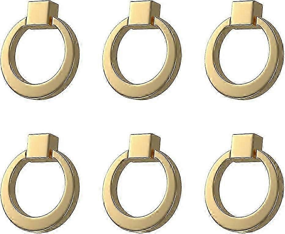 6 Pcs Zinc Alloy Cabinet Door Drawer Knobs Cupboard Closet Door knobs Pull knobs