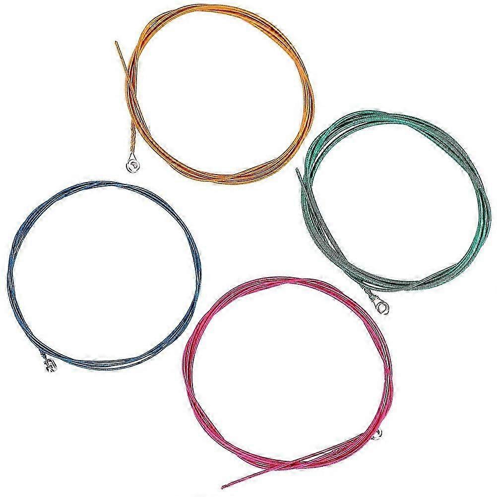 16Pcs Guitar String Replacement Set For Instrument Maintenance Assorted Color Easy Installation