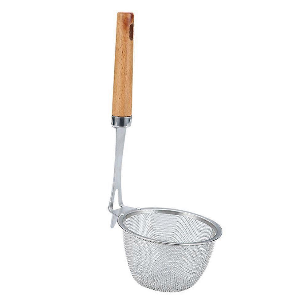 Multi-functional Colander Noodle Colander Wooden Handle Straining Basket