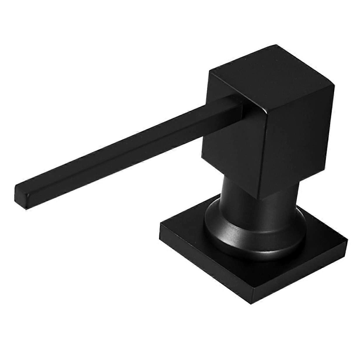 Soap Dispenser with Copper Pump, Refillable Kitchen Sink Design, Durable and Easy Press Use