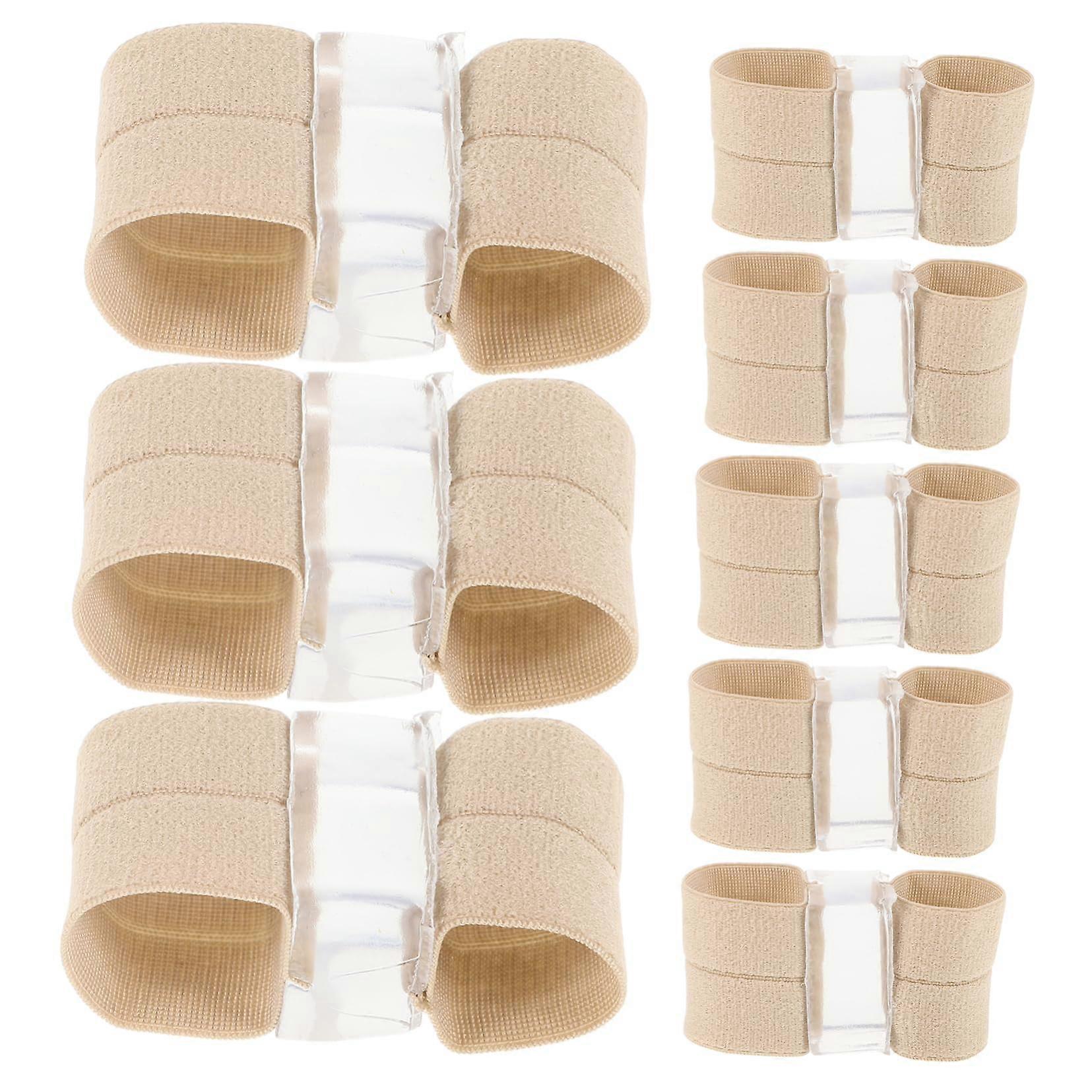 8pcs Gel Toe Separators for Bunion Relief Adjustable Spacers for Foot Alignment Comfort