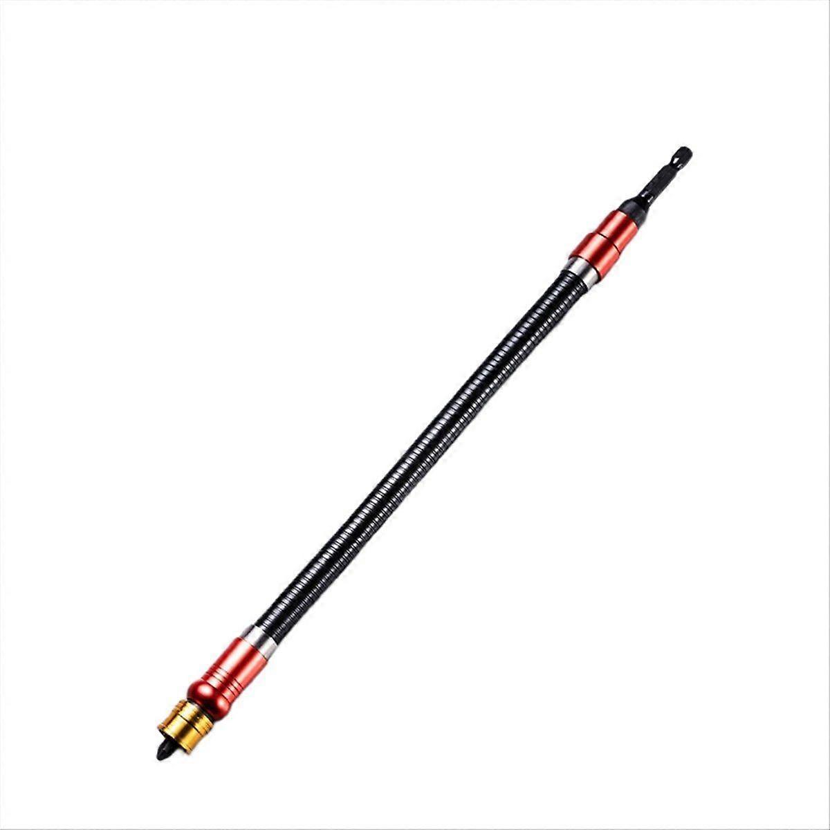 Flexible Drill Bit Extension Screwdriver Bit Holders,Bendable Elastic Drill Bit Extension Shaft Bits Hex Soft Shaft Bar