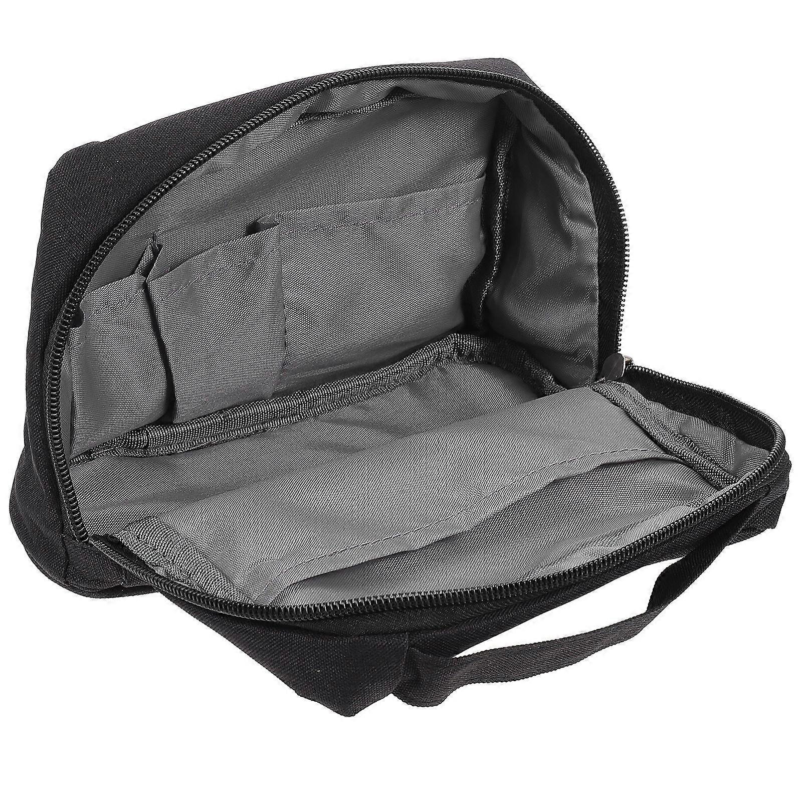 Data Cable Pouch Electronic Line Organizer for Storage Use Black