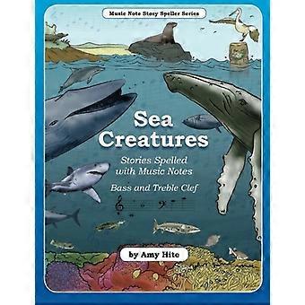 Music Note Story Speller Series: Sea Creatures (Bass- und Violinschlüsselnoten)