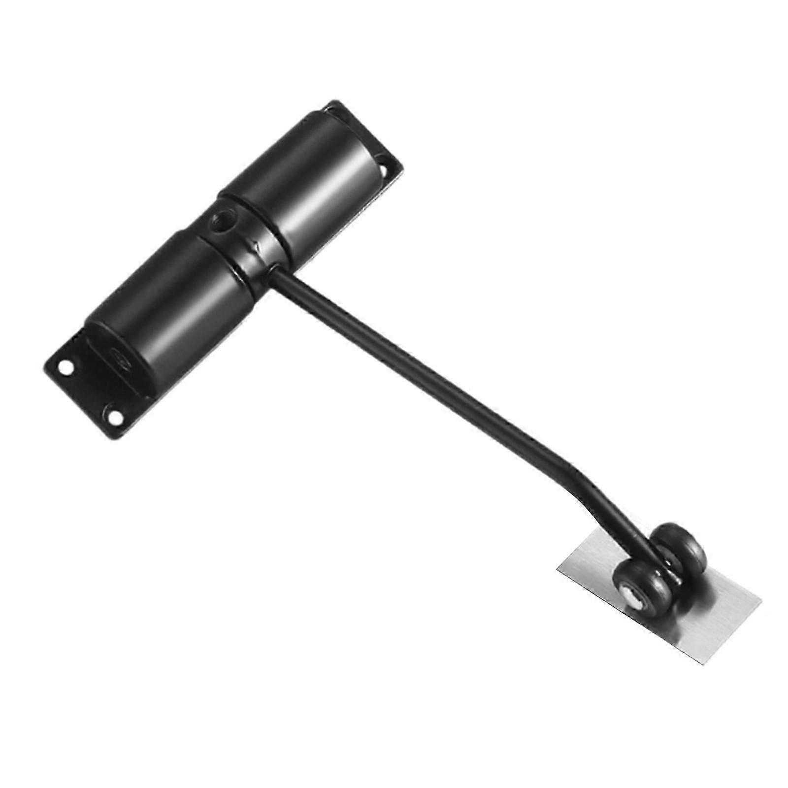 Spring Door Closer Easy Installation Adjustable Ensures Secure Closure for