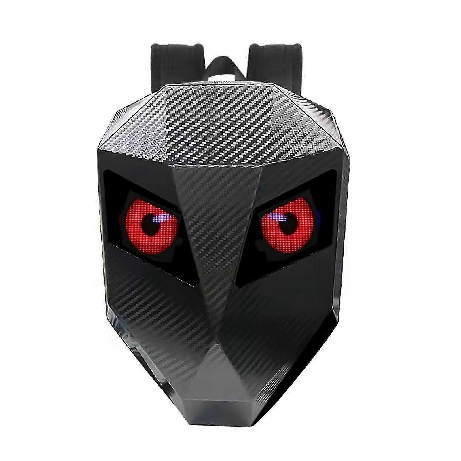 Led Backpack App Control Programmable Screen Large Capacity Waterproof Hard Shell Motorcycle Backpack  SZTCLV