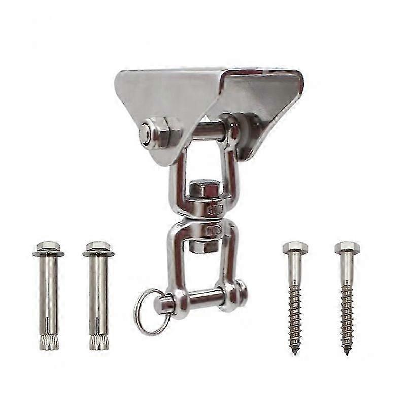 Rotating Ceiling Hook Swing Hanging Chair Attachment with Screw