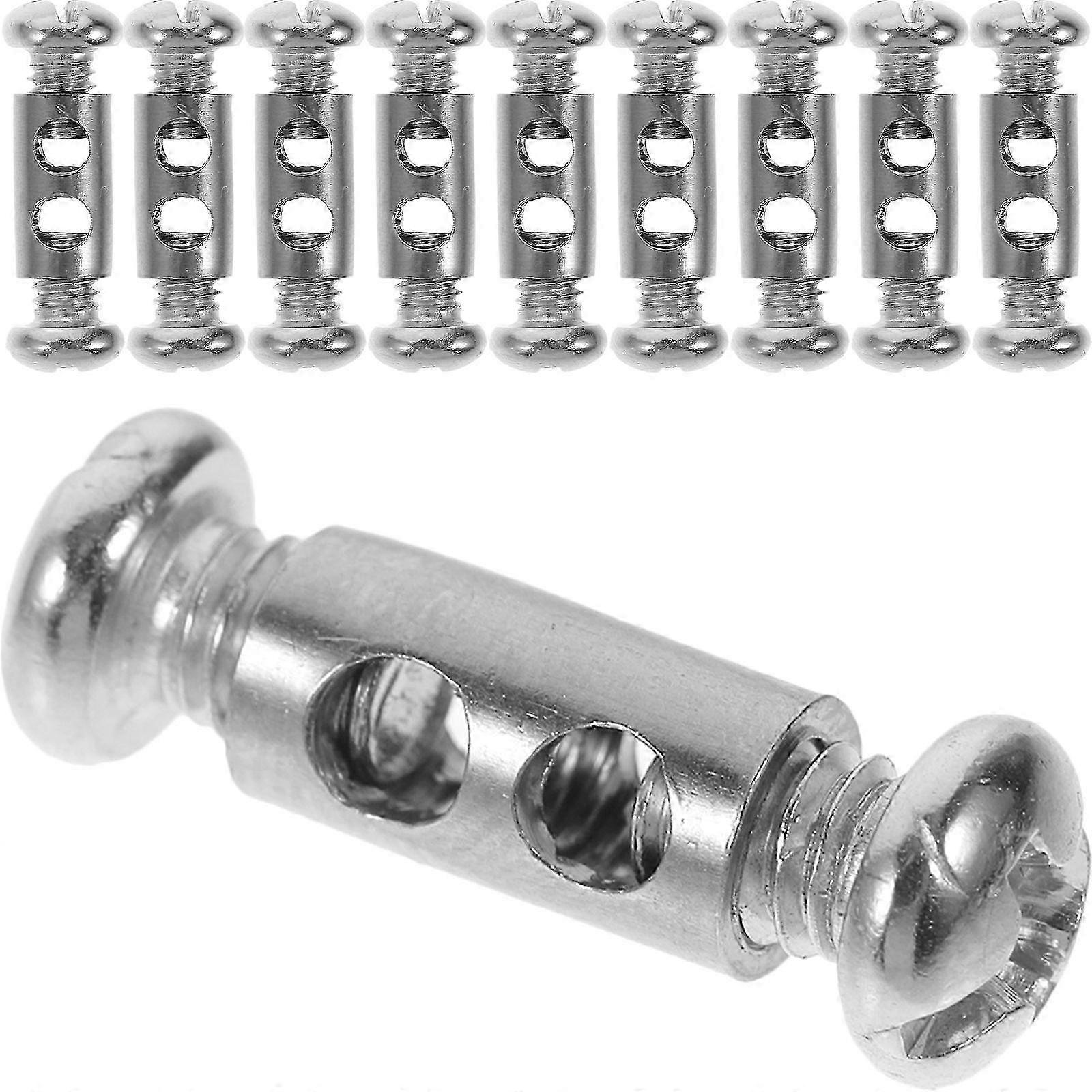 10pcs Double Cable Clamp Replacement Fastener For Wire Rope