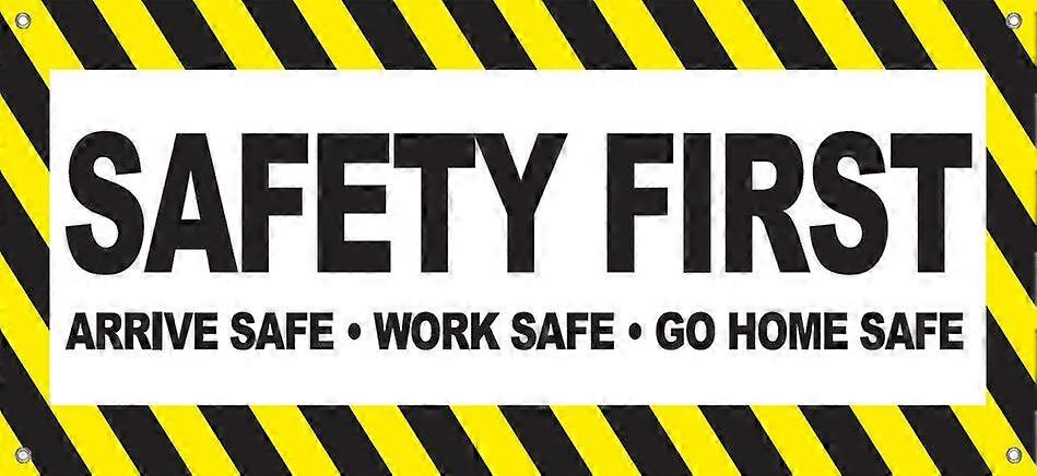 Safety First Banners FB0764