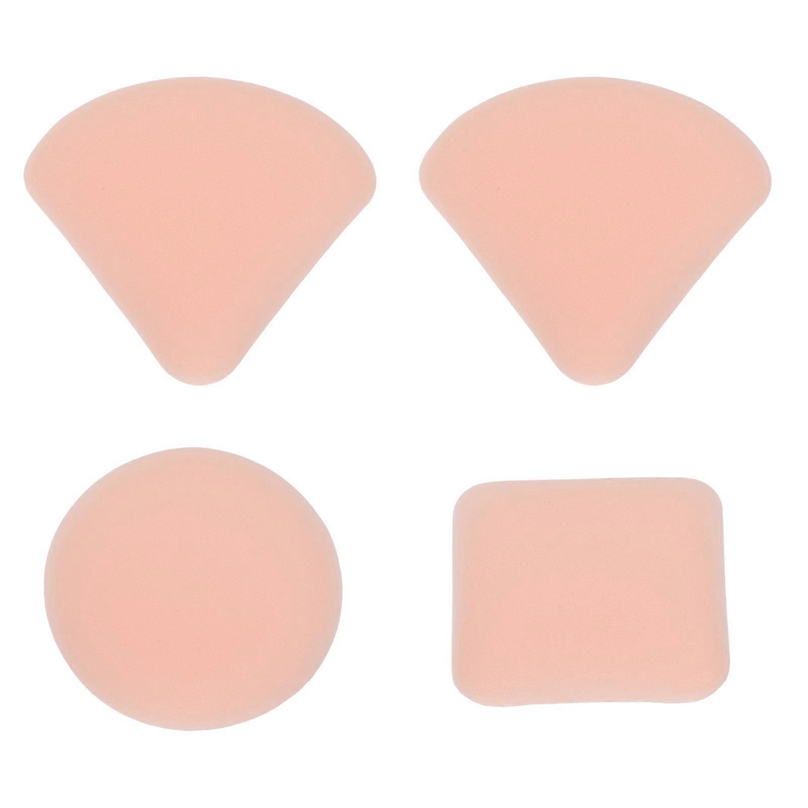 Powder for Makeup 4Pcs Handheld Makeup Assorted Color
