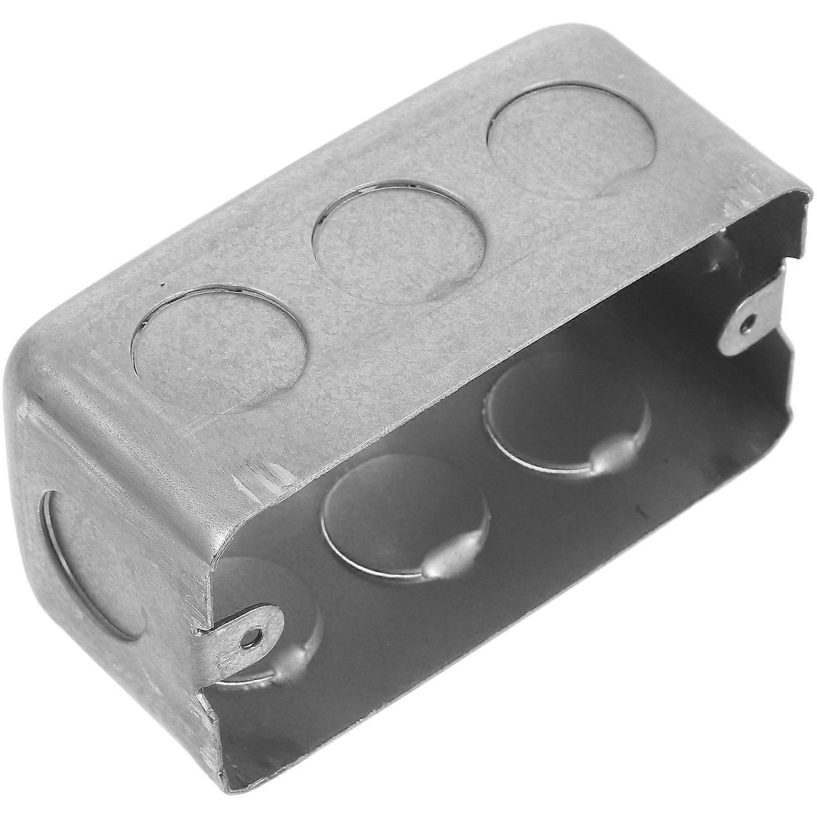 Silver Metal Electrical Switch Box for Connecting Metal Junction Box
