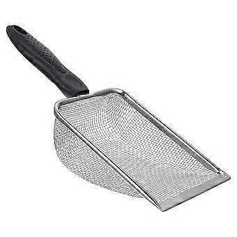 Holdbart krybdyrsand i rustfrit stål til terrariumbrug 1 stk.
