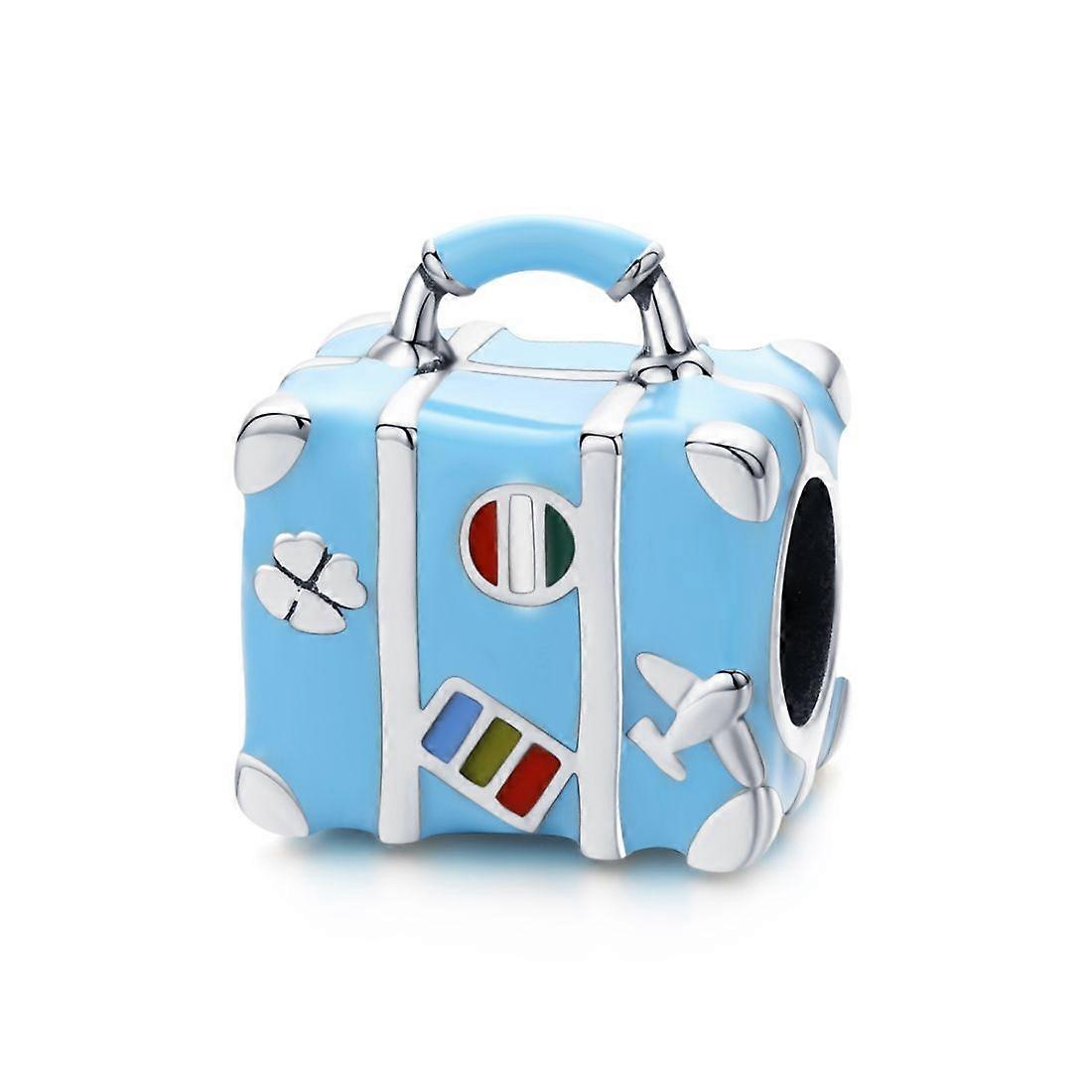 Blue Trav Case Beads