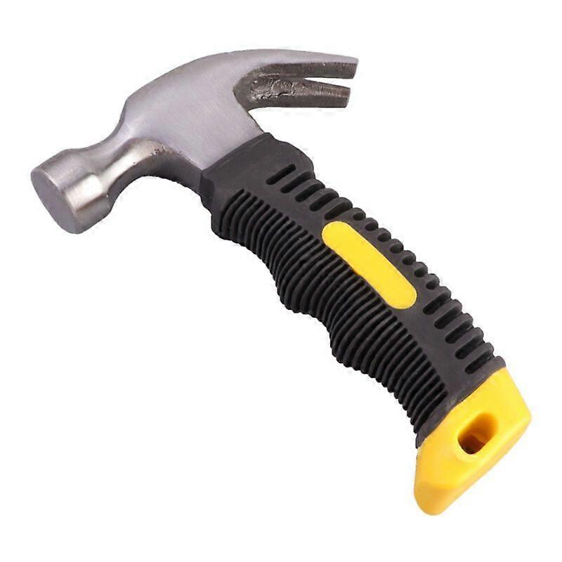 Hardware Tools Mini Multifunctional Hammer Multifunctional Installation Hammer Yellow Black