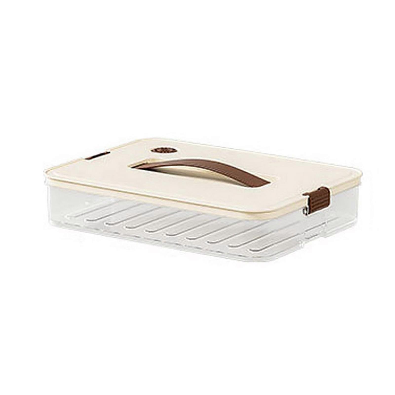 Plastic Dumpling Keeper  Prevents Damage & Sticking  compatible with Home Cooking