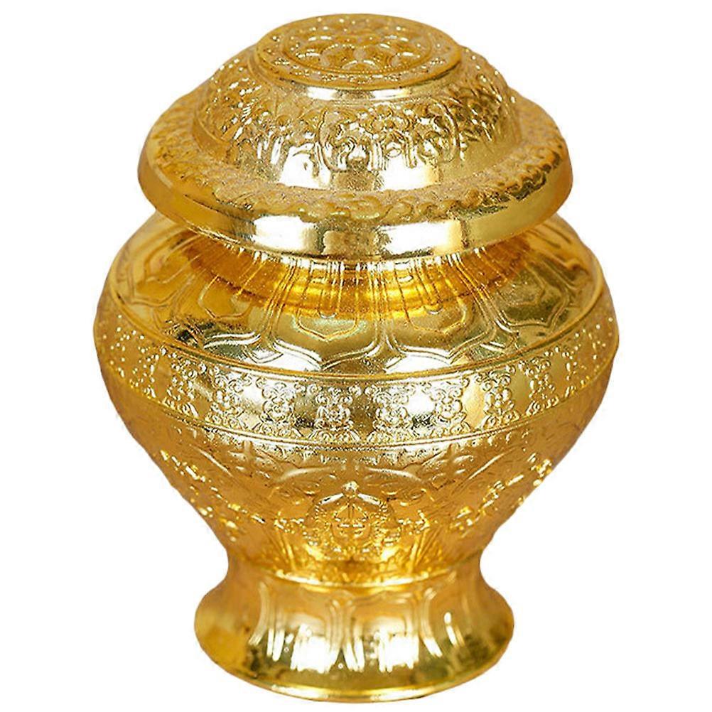 Offering Bottle Alloy Small Bottle Gemstone Storage Bottle Decorative Bottle