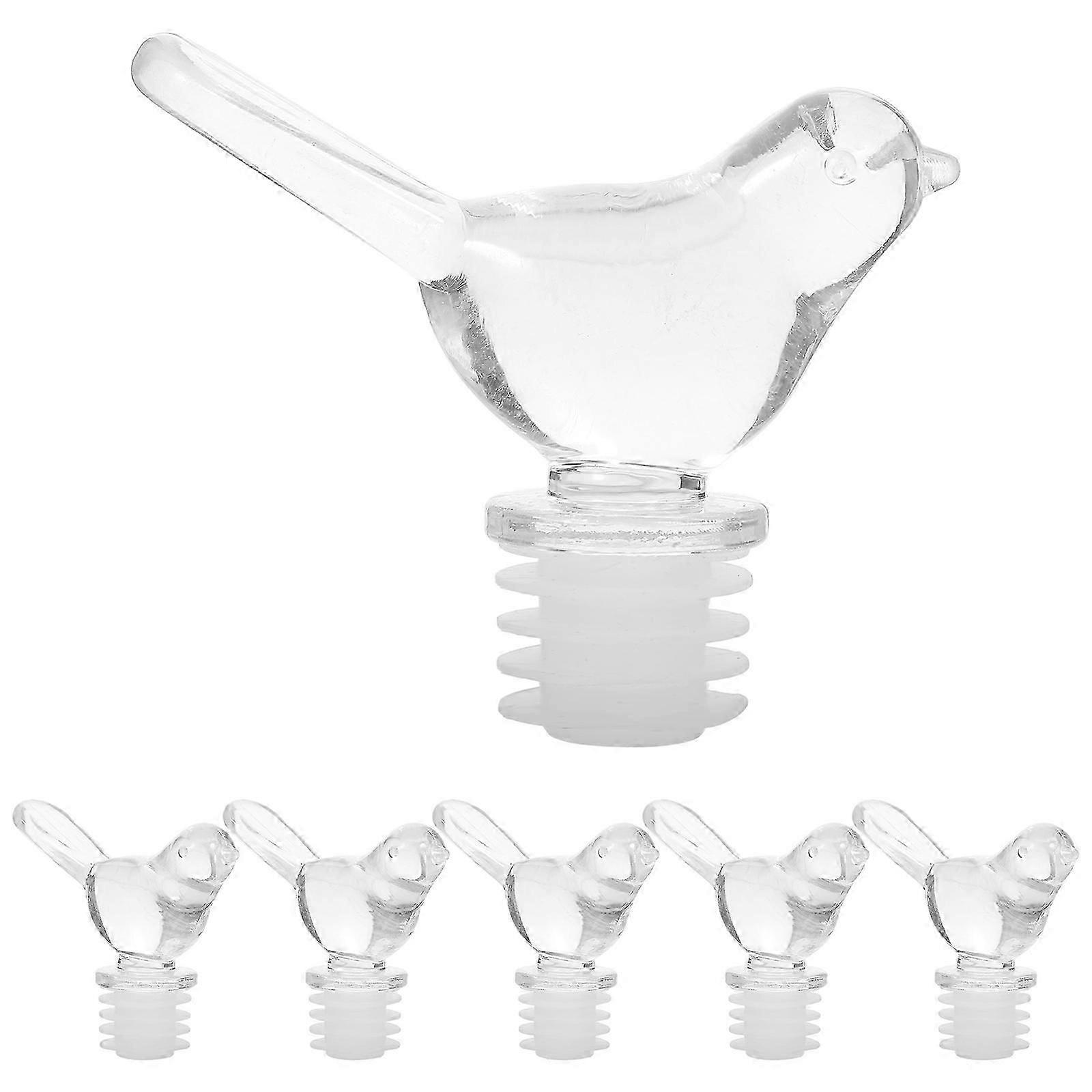 Decorative Acrylic Stoppers for 6Pcs Use