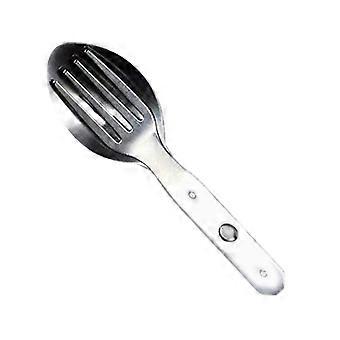 -in-1 compatible withk Dessert Spoon Cutlery Set compatible with Outdoor Camping And Picnics Portable Durable Stainless Steel Mini compatible withk Sp