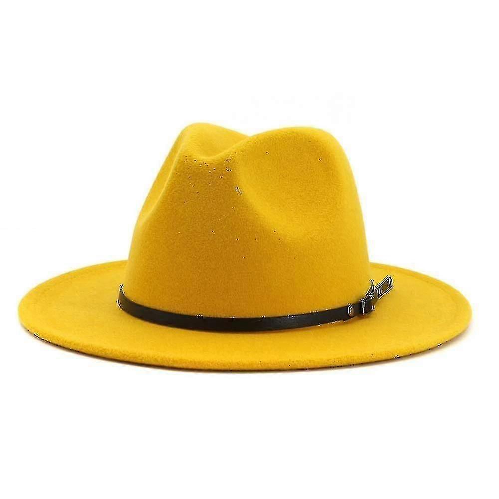 Frauen oder Männer Wollfilz Fedora Hut