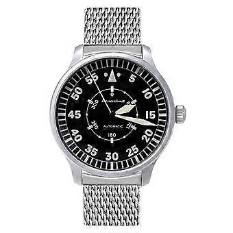 Aristo Men's Messerschmitt Watch Pilot's Watch Automatic ME-6332NAV-M Stainless Steel