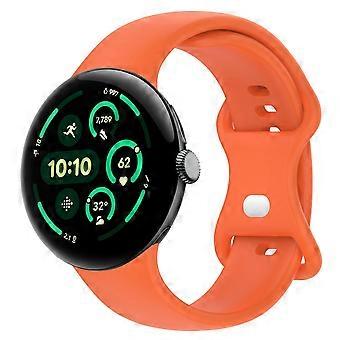 Smartwatch Bracelet Silicone Google Pixel Watch 4 / 3 45mm Butterfly Buckle Band